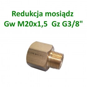 Gw M20x1,5  Gz G3/8