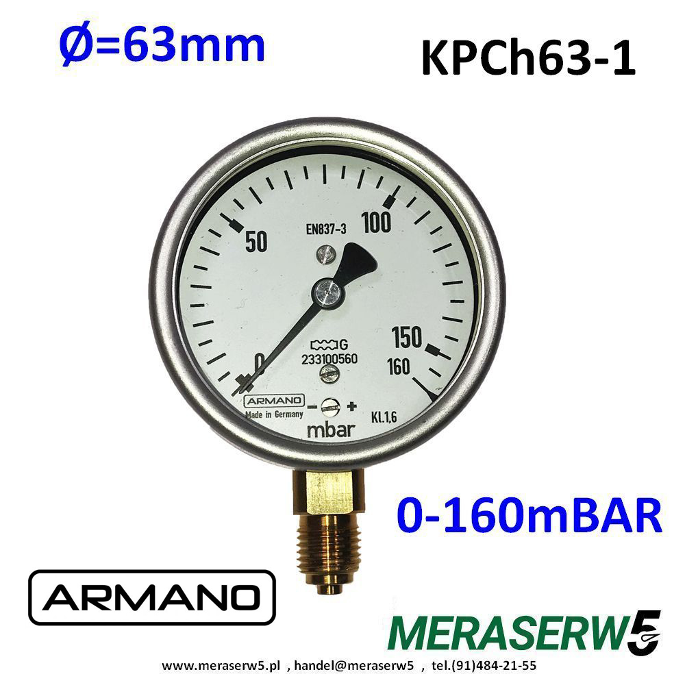 KPCh63 0 160mBAR
