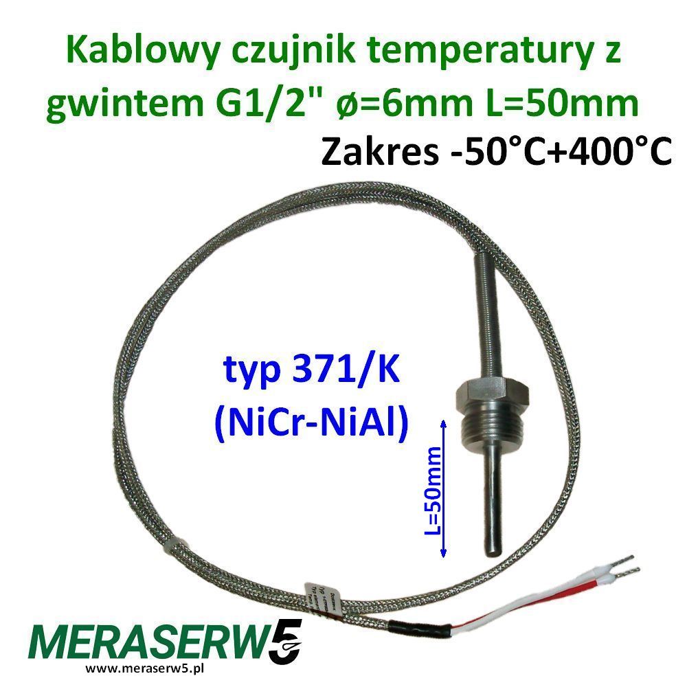 Czujnik 371 6 50 K