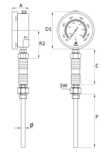 D22B wymiary
