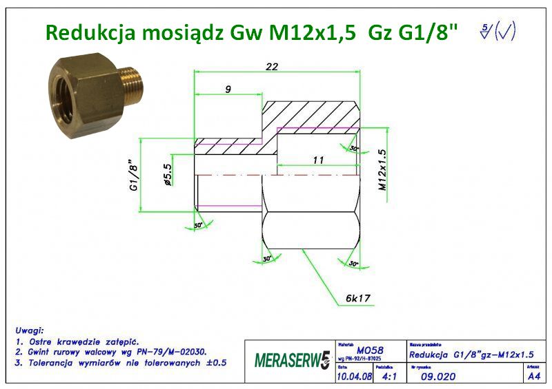 M12 G18 rys