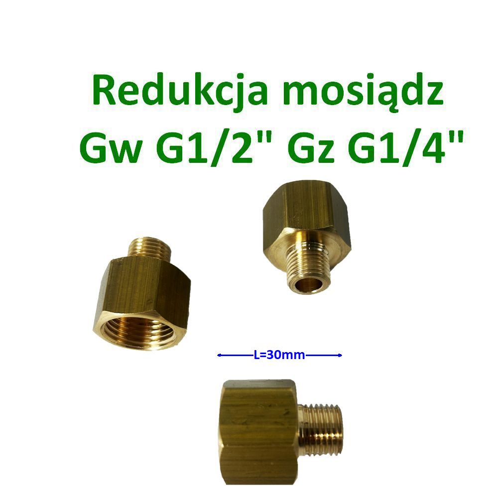 redukcja Gw12 Gz14 30mm