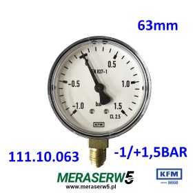 MW63R/111.10.063 KFM  -1+1,5BAR
