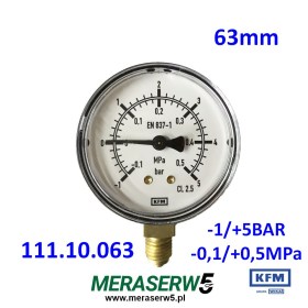 MW63R/111.10.063    BAR/MPa KFM