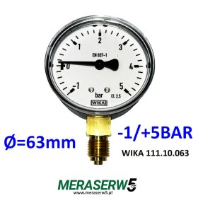 MW63R/111.10.063  WIKA   -1+5BAR